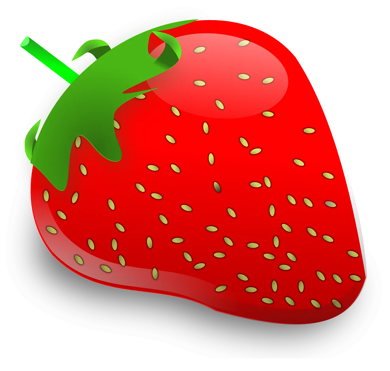 칼로리 낮은 과일 - 딸기