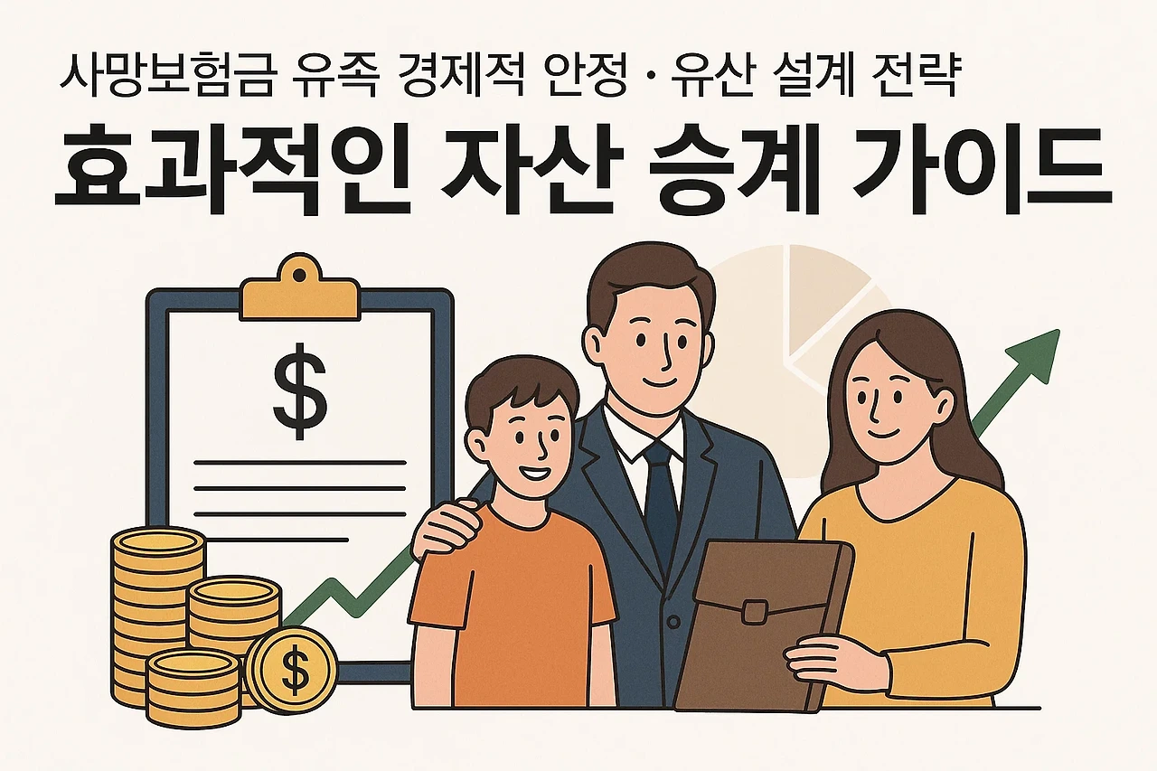 사망보험금 유족 경제적 안정, 유산 설계 전략, 활용 방법