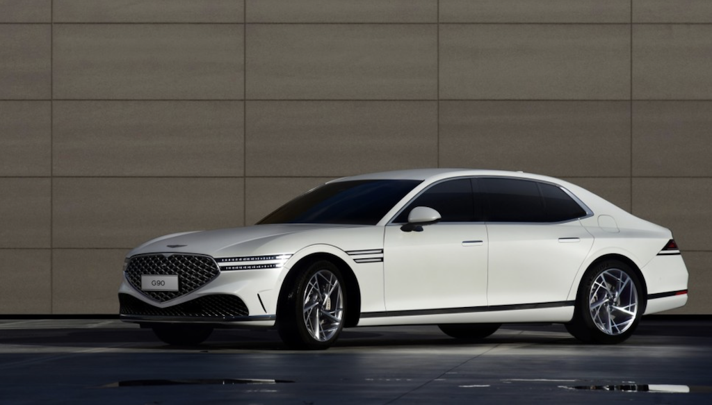  제네시스 G90 페이스리프트 2022
