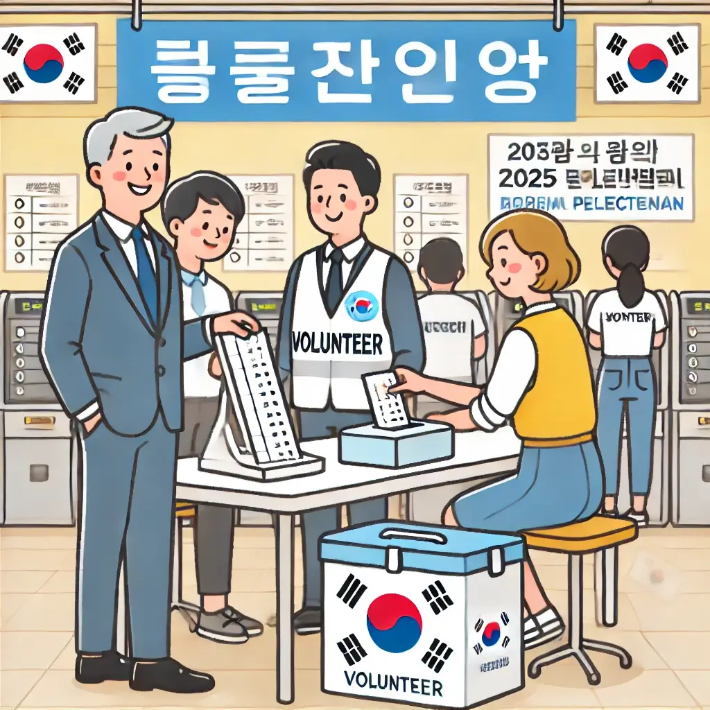 2025 대통령선거 알바 신청 방법! 최대 하루 13만원!?