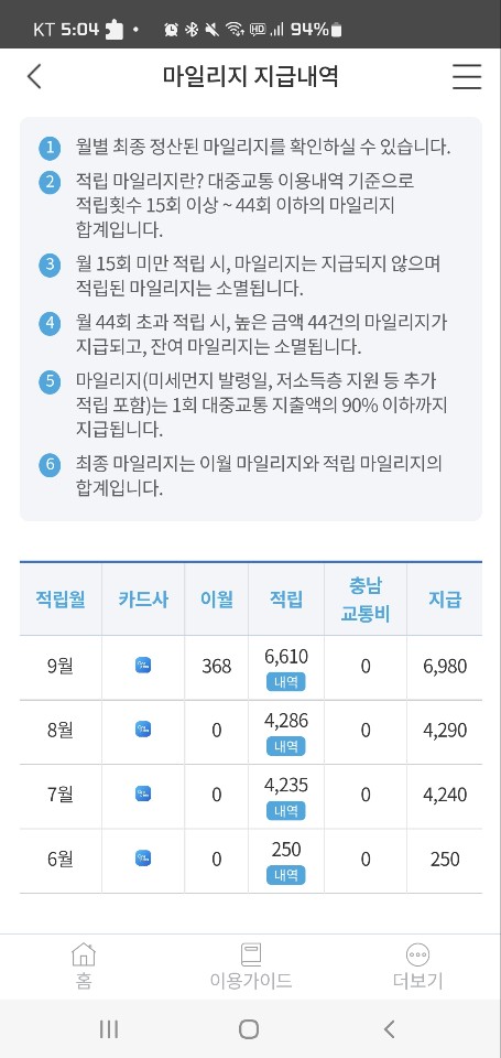  더모아  댐댐을 이용해 원패스 충전 방법