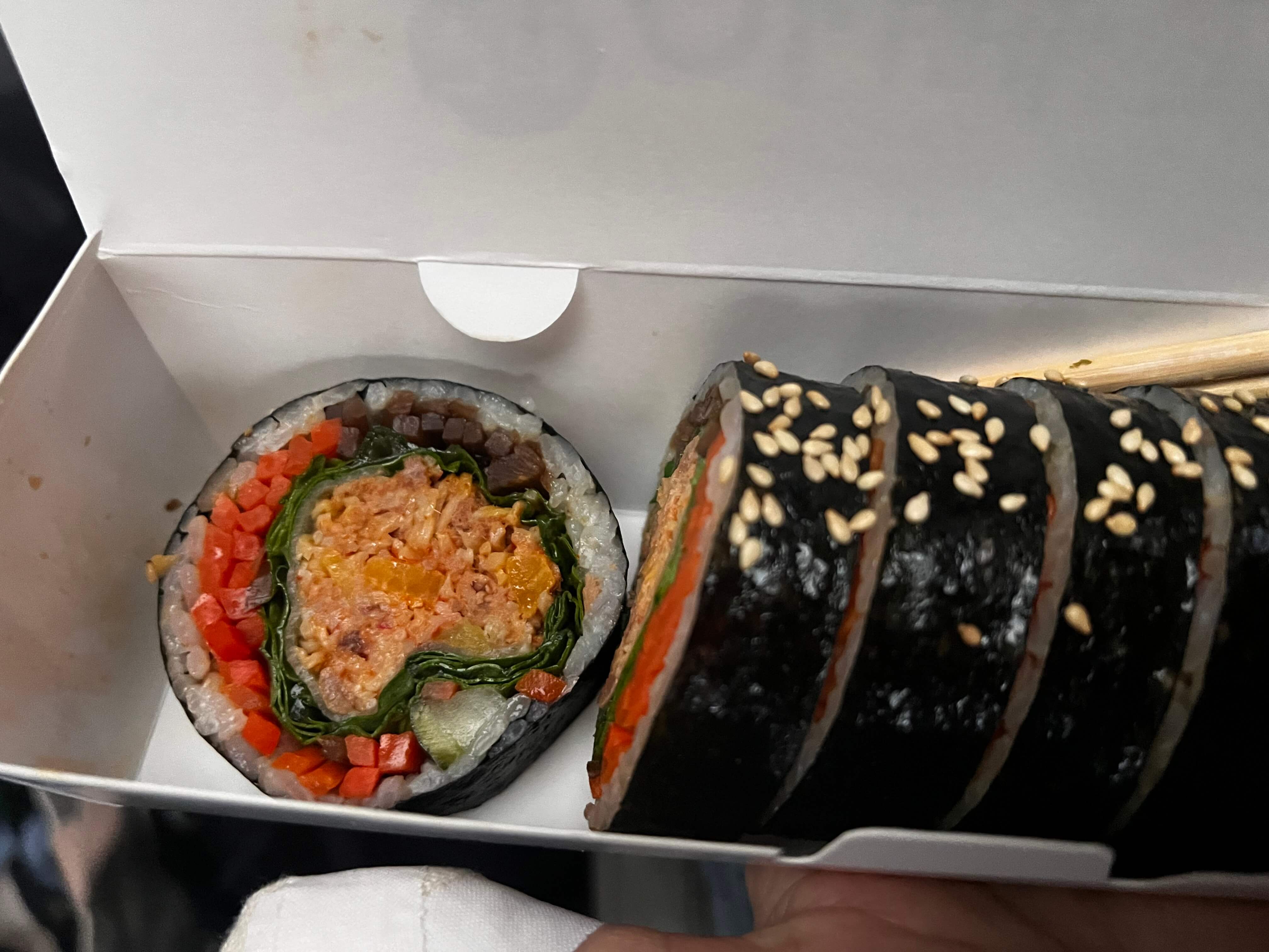 민수랜드-구례아빠김밥 참치크래미 김밥2