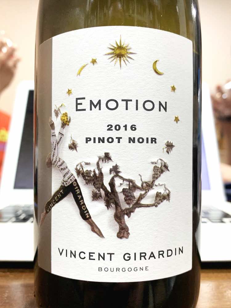 Domaine Vincent Girardin Bourgogne Pinot Noir Emotion 2016