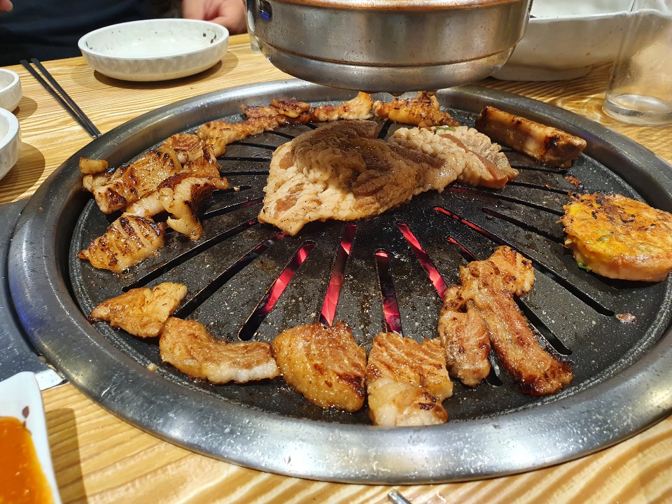 진주 혁신도시 양념돼지갈비 맛집 애나로 숯불갈비