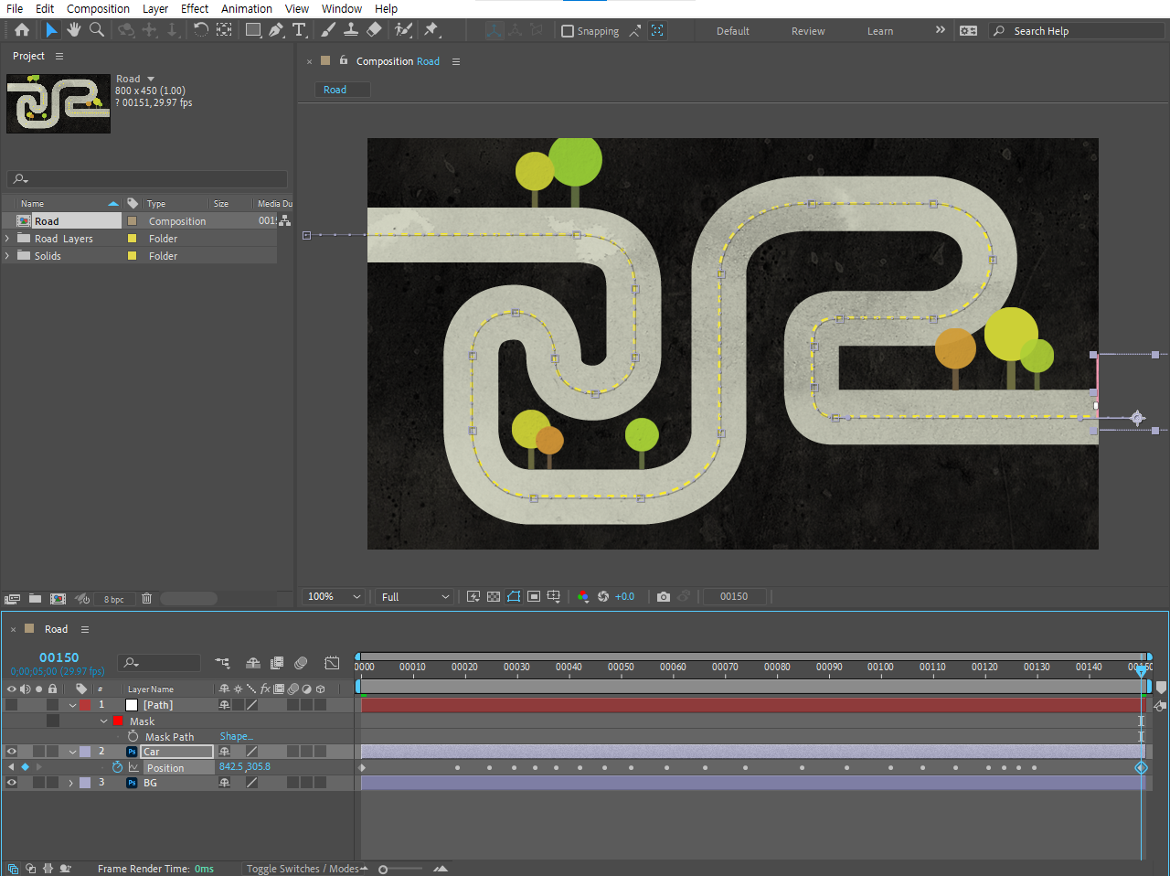 애프터이펙트속도조절