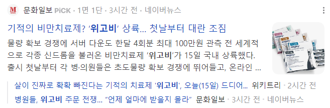 비만치료제-위고비-출시-관련-기사-캡처-이미지