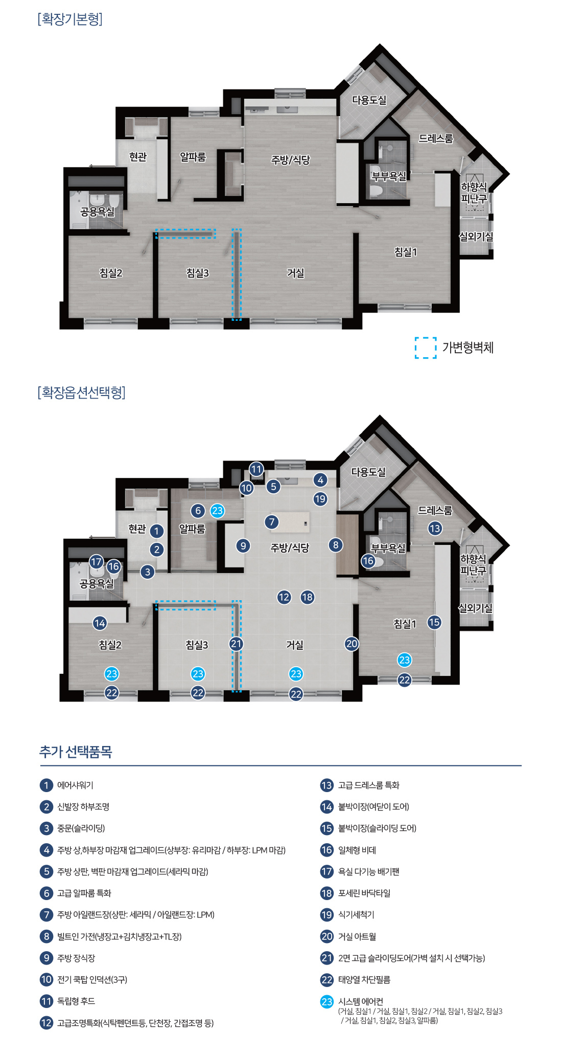 검단신도시 금강펜테리움 3차 센트럴파크 84B