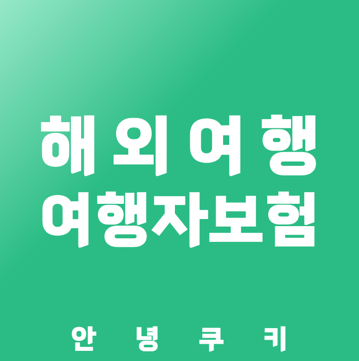 해외여행 의료비 보장과 배상 책임