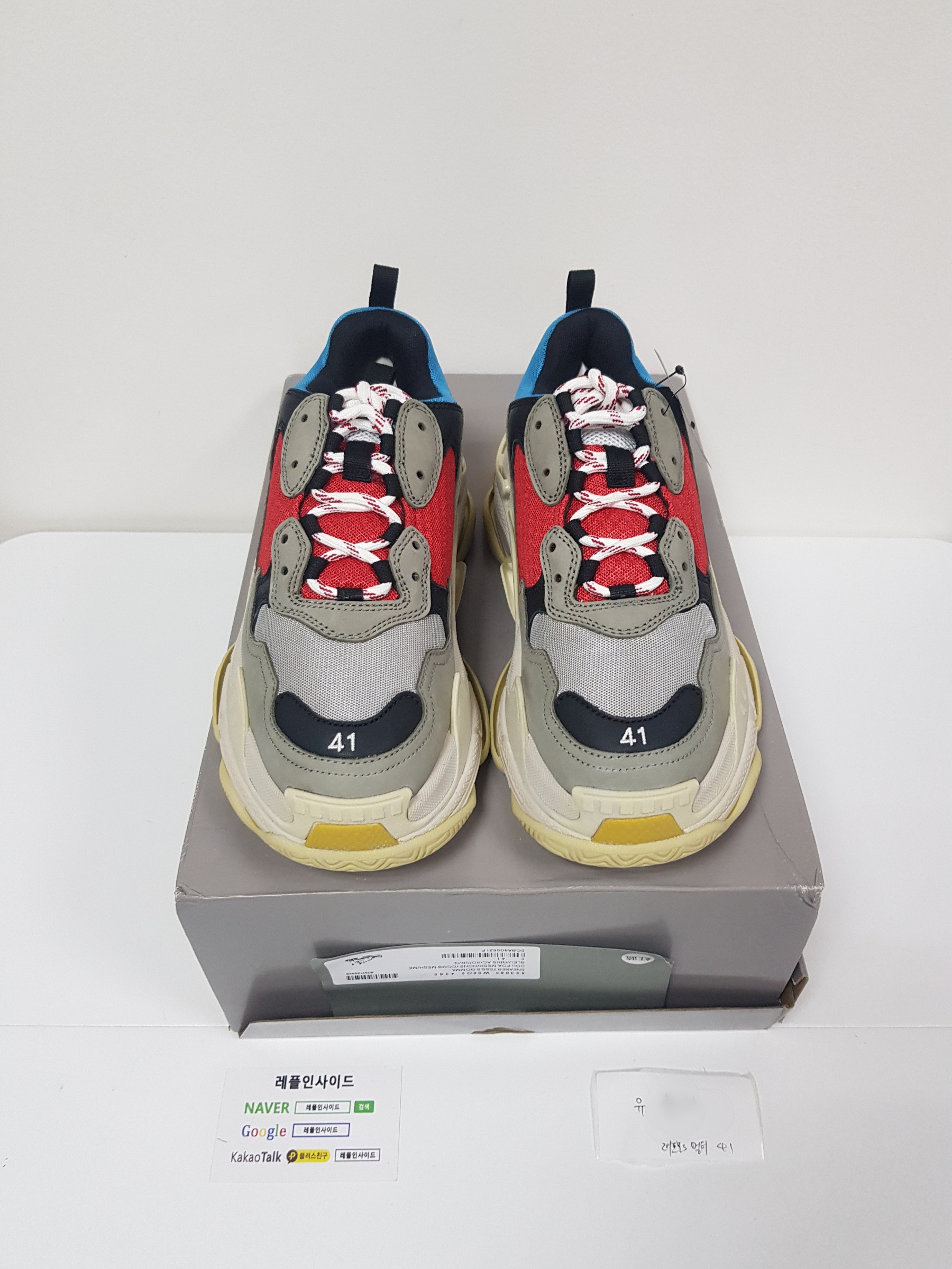  [BALENCIAGA] 발렌시아가 트리플s 멀티 zh공장 실사!!