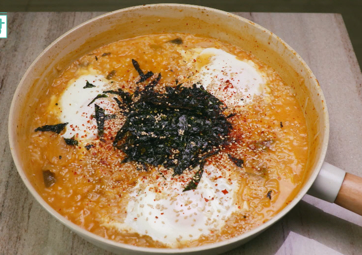  편스토랑 김치찜수란김치죽 류수영 레시피 122회 신상출시 편스토랑 0408
