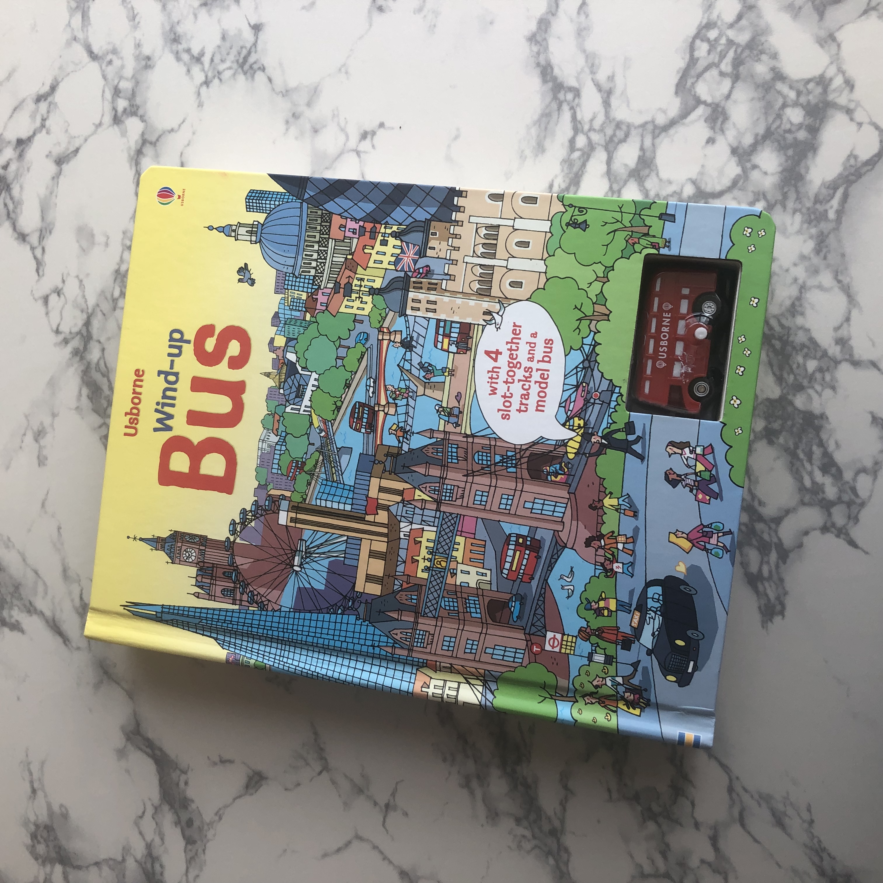  [놀이후기] 어스본 와인드업 버스 Usborne Wind-up Bus