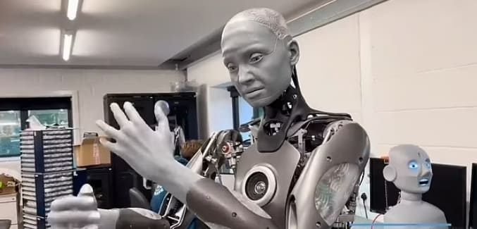  Ameca Humanoid Robot AI Platform