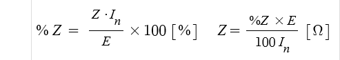  퍼센트 임피던스(%Z)의 의미와 활용