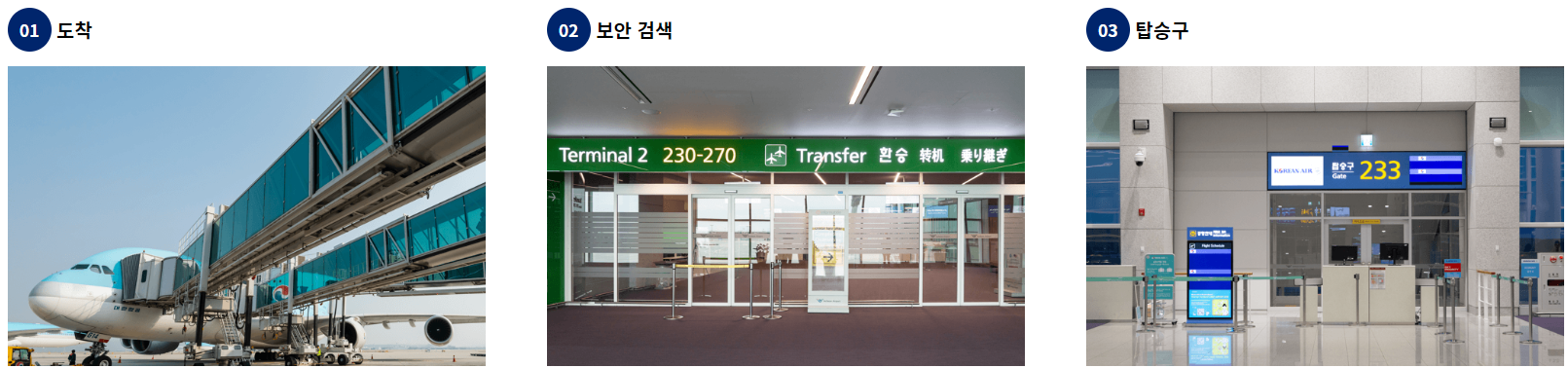 김해공항에서 인천공항 환승 사진