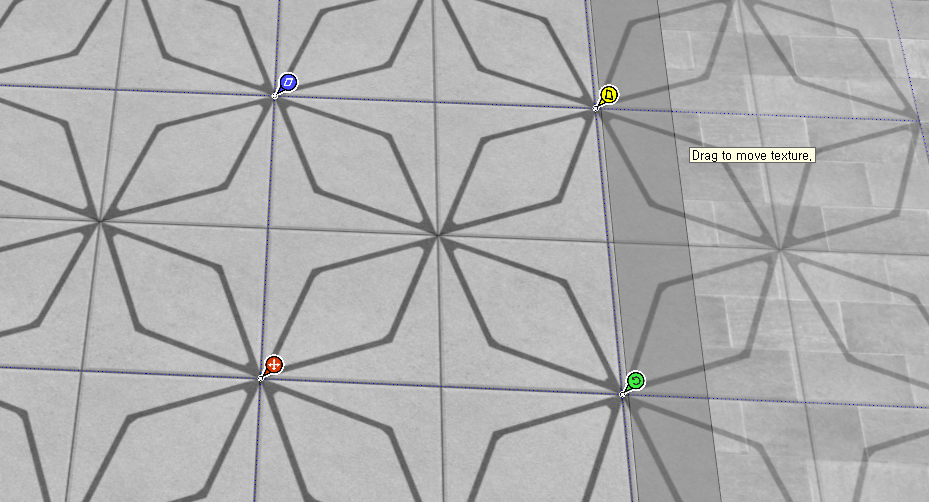 텍스처 위치 옮기거나 크기를 조절