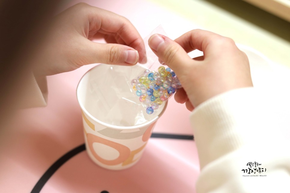 집에서 할수있는 미술놀이 그립톡 만들기 8