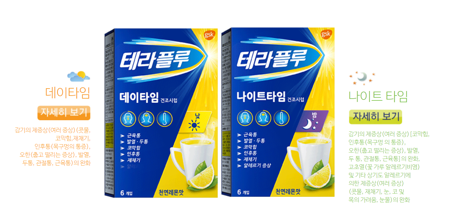 테라플루 사진입니다.