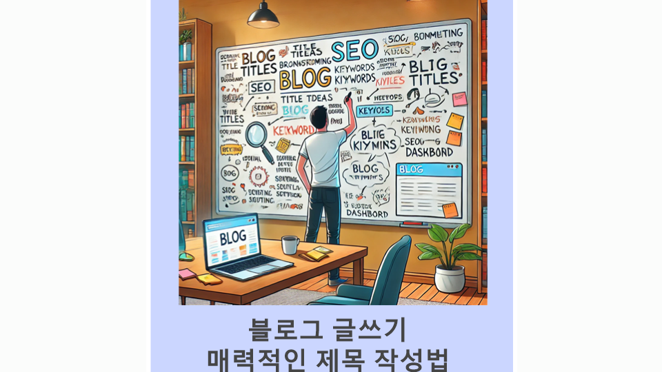 SEO 최적화 블로그 제목