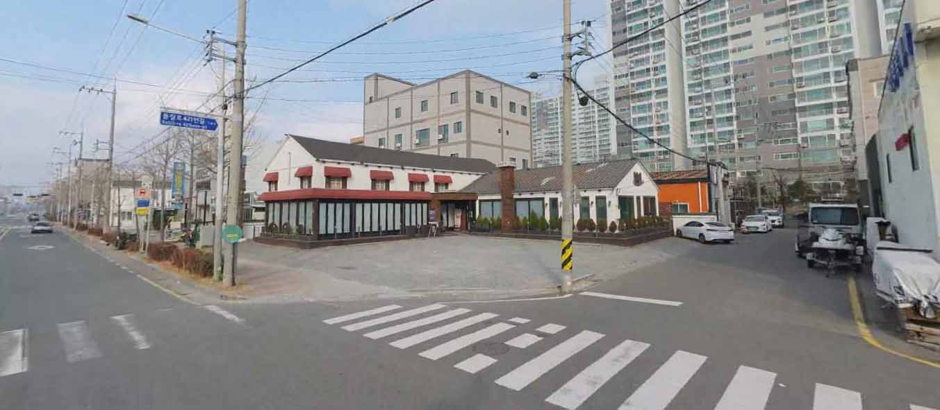홍익 돈까스 울산 직영점 가게 전경