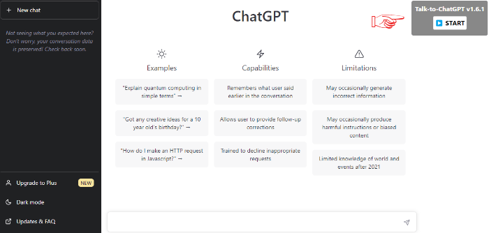 ChatGPT에서-Talk-to-ChatGPT-실행하기