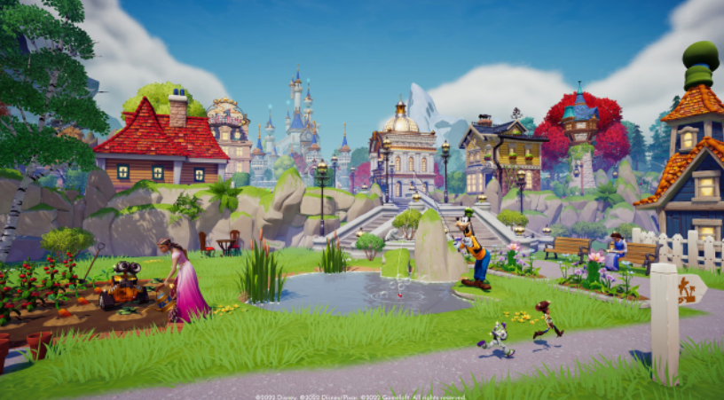 디즈니 드림라이트밸리 게임 화면 4