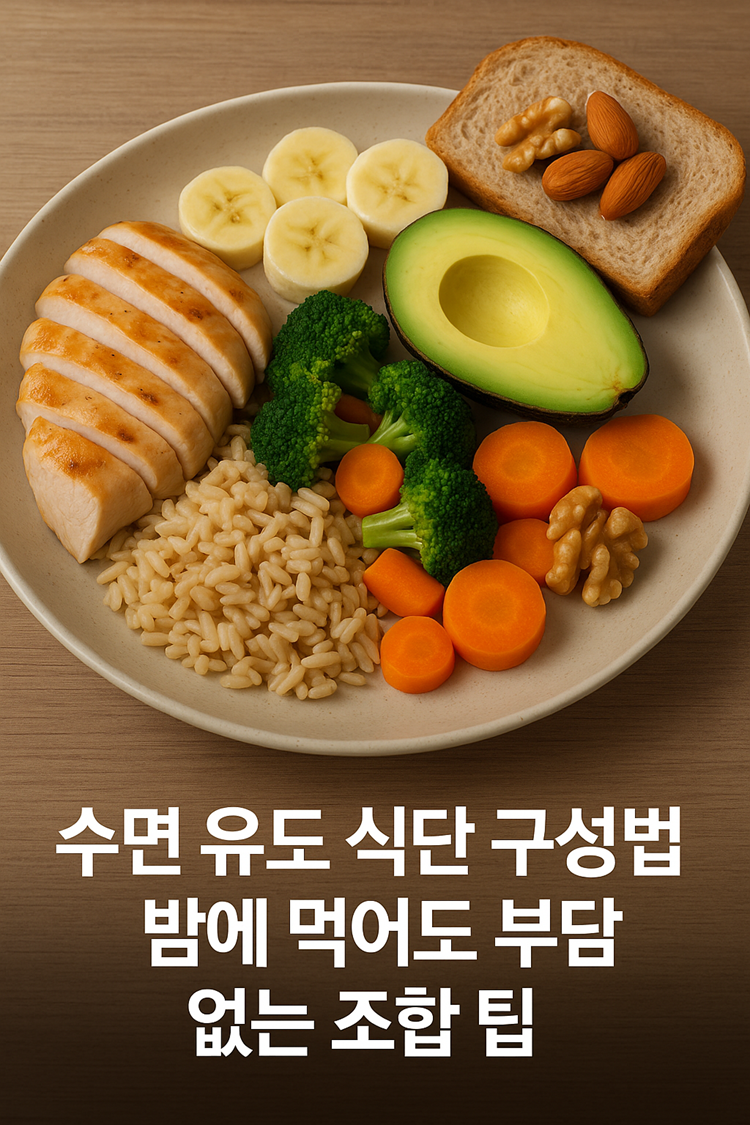 수면 유도 식단 구성법