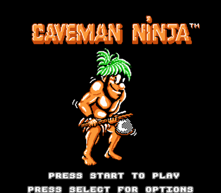  NES ROMS - Joe & Mac Caveman Ninja (EUROPE / 유럽판 롬파일 다운로드)