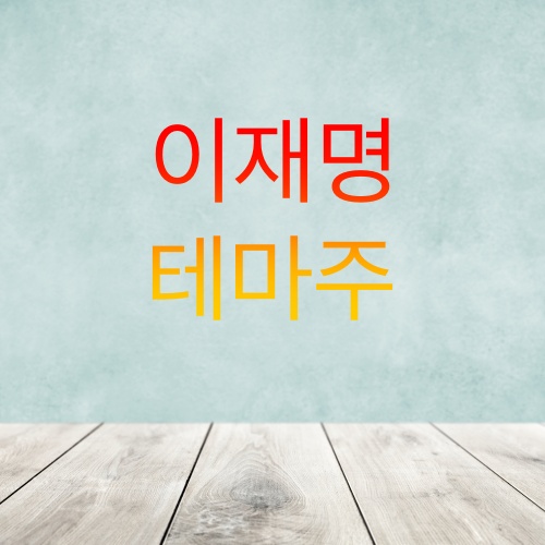  대선 이재명 관련주 테마주 (수산아이앤티, 050960)