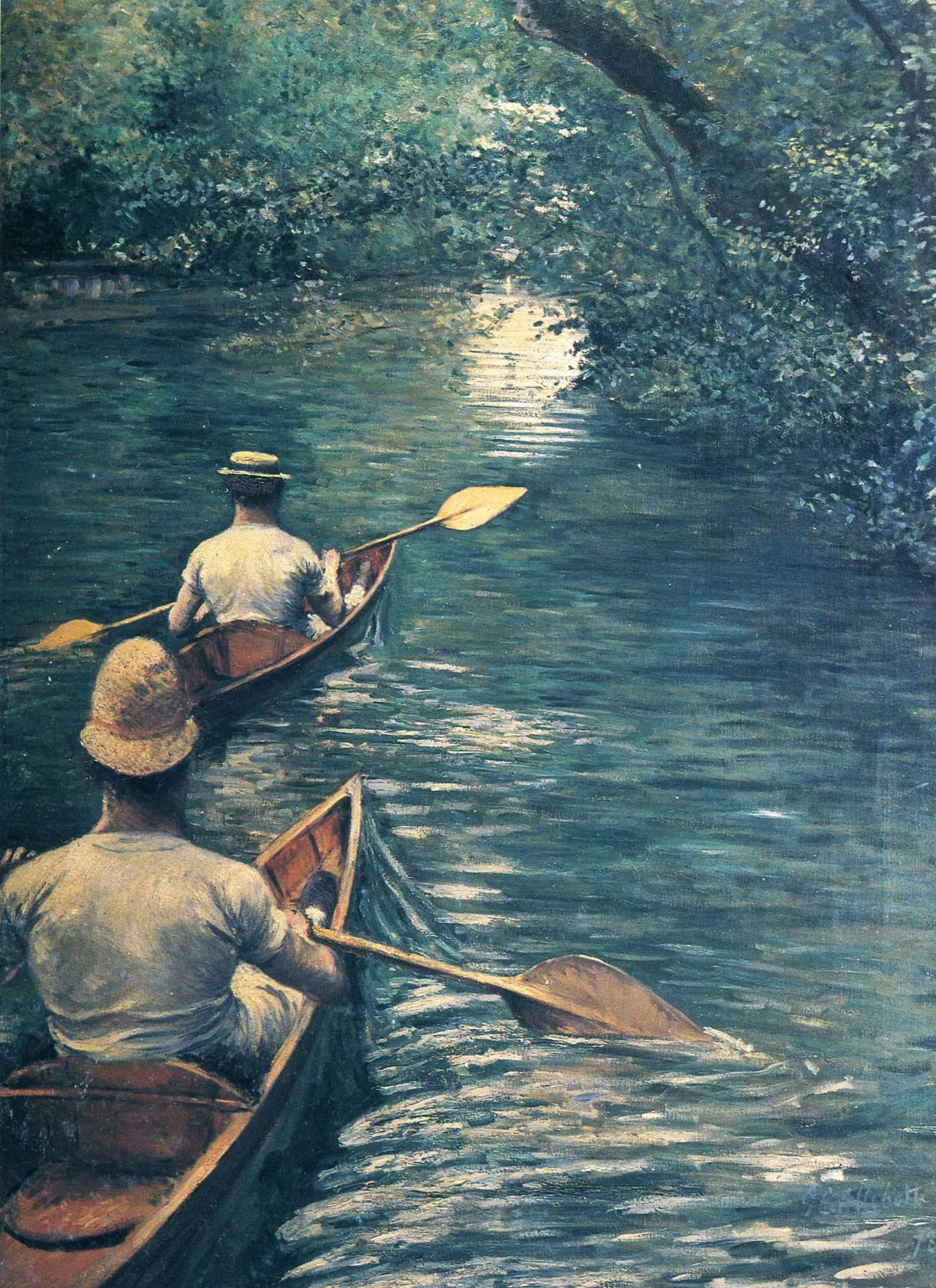 구스타브 칼리보트(Gustave Caillebotte), 프랑스, 화가, 1848-1894