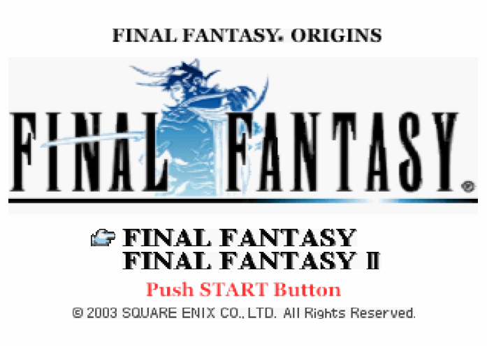  Square Enix - 파이널 판타지 오리진스 북미판 Final Fantasy Origins USA (플레이 스테이션 - PS - iso 다운로드)