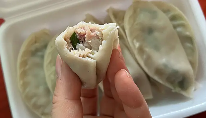 산동만두 속 재료들