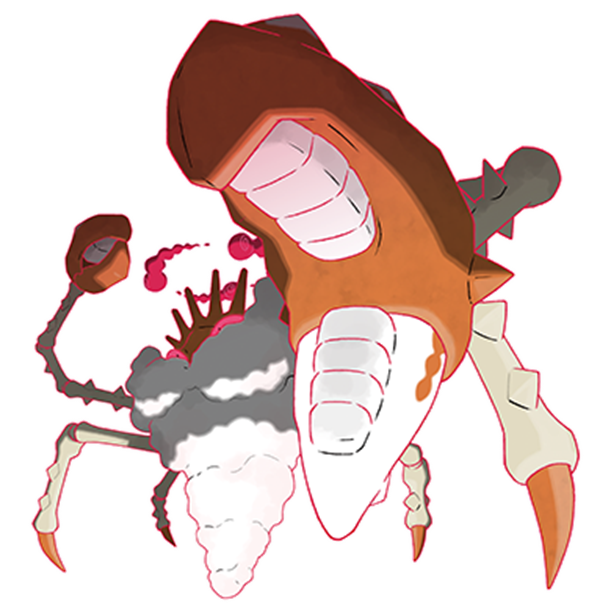  [포켓몬도감]  No. 099 킹크랩 Kingler #099 Gigantamax Kingler