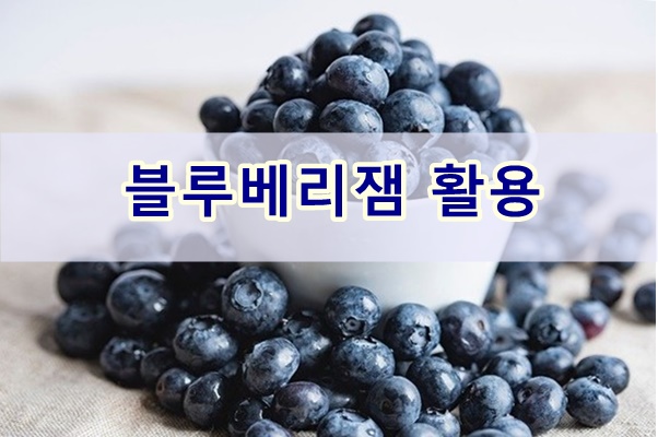  주부하루일상#5, 아이들간식 수제 블루베리잼 활용