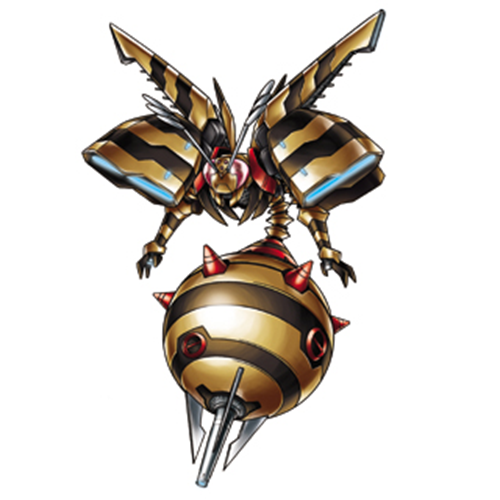  [디지몬도감] 와스프몬 ワスプモン WASPMON WASPMON