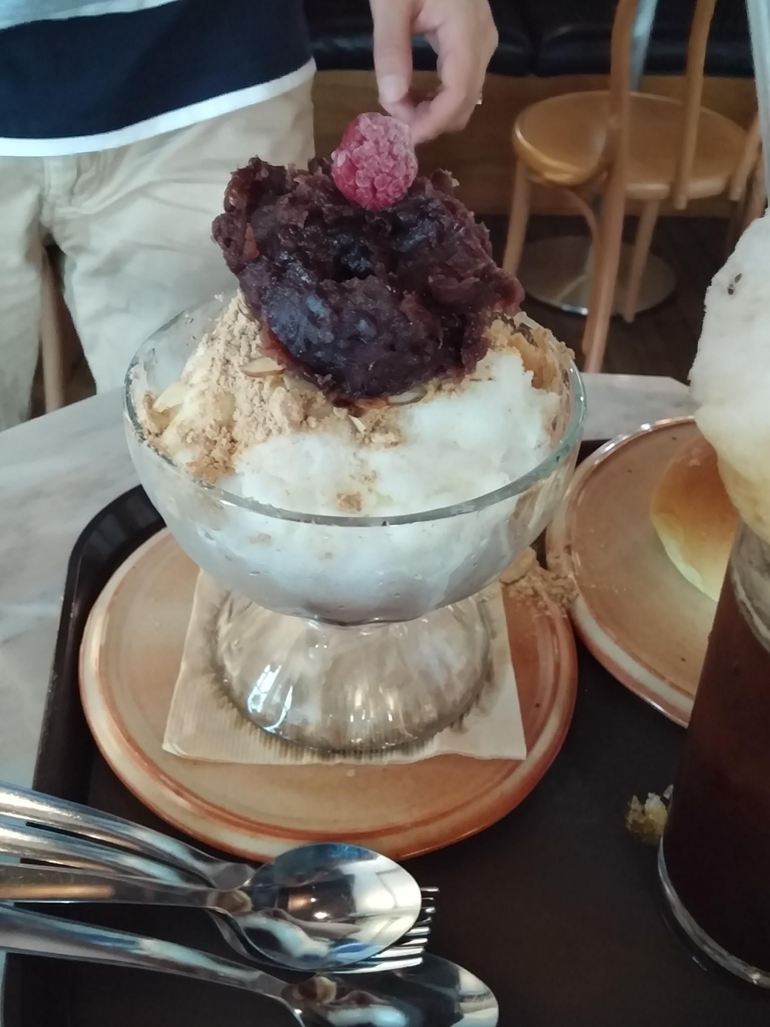  예전과 같은 팥빙수가 먹고 싶다!
