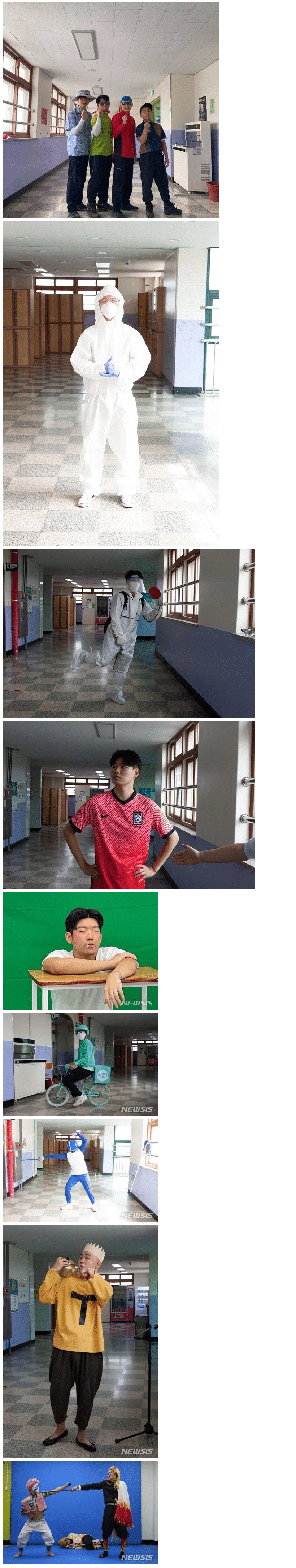  2021년 의정부고 레전드 졸업사진들