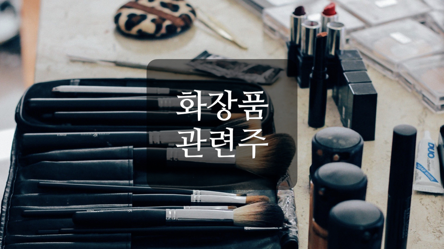 화장품 관련주 +