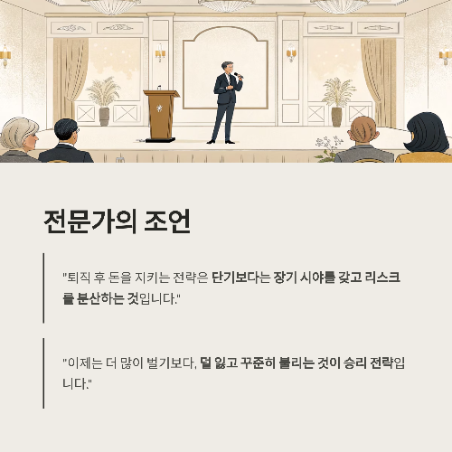 퇴직 후 후회하지 않는 재테크