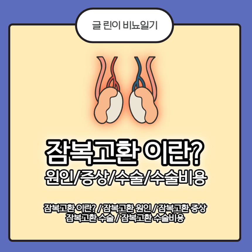  잠복고환 이란? 원인/증상/수술/수술비용