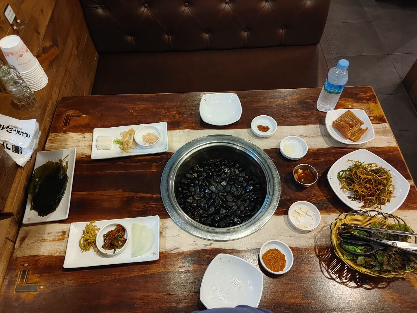 김포-가현산-생고기-밑반찬