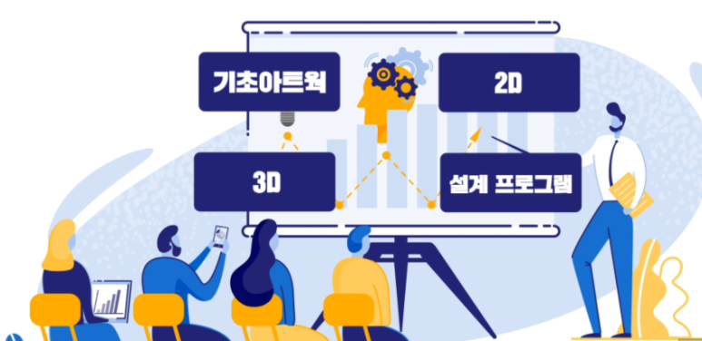 2d 캐드 광주전응건학원] 손제도부터 2D캐드 5
