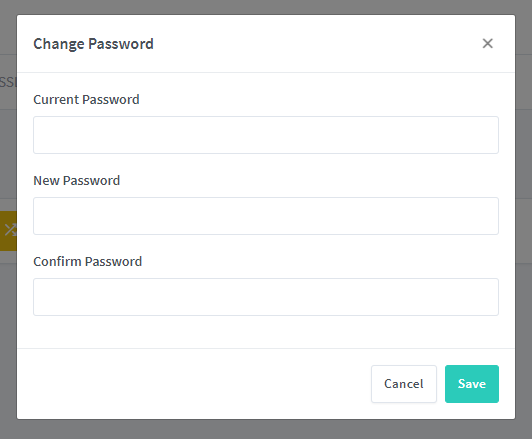 password 변경