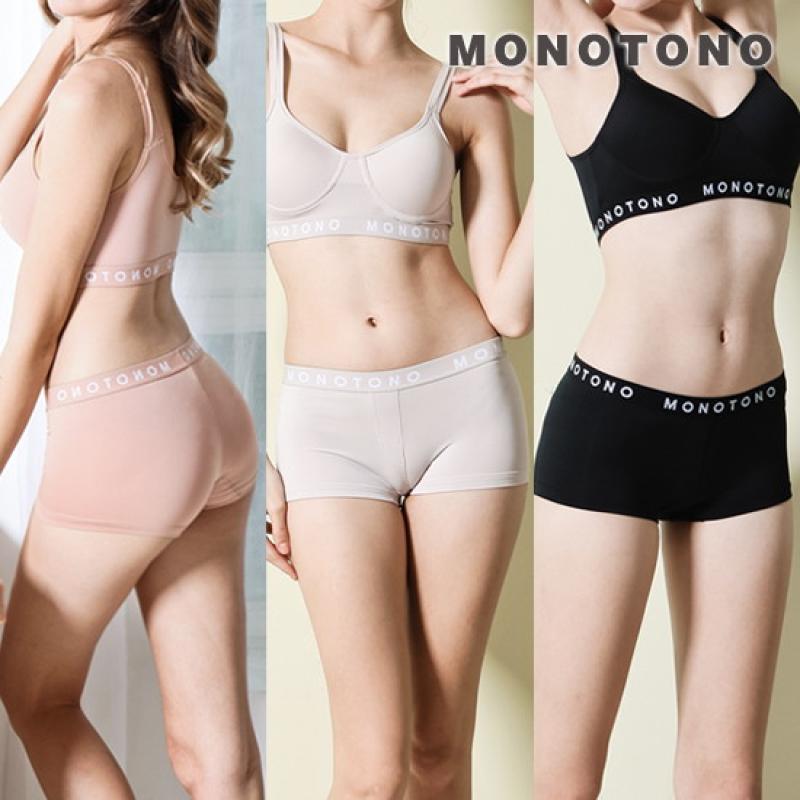 모노토노 땀흡수 기능성 여성 사각팬티