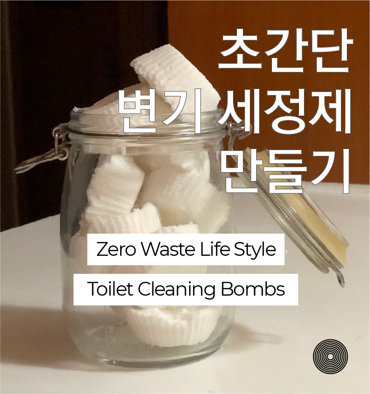 초간단 친환경 변기 세정제 만들기 toilet cleaning bomb
