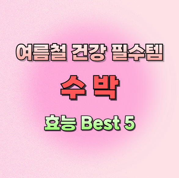 수박효능