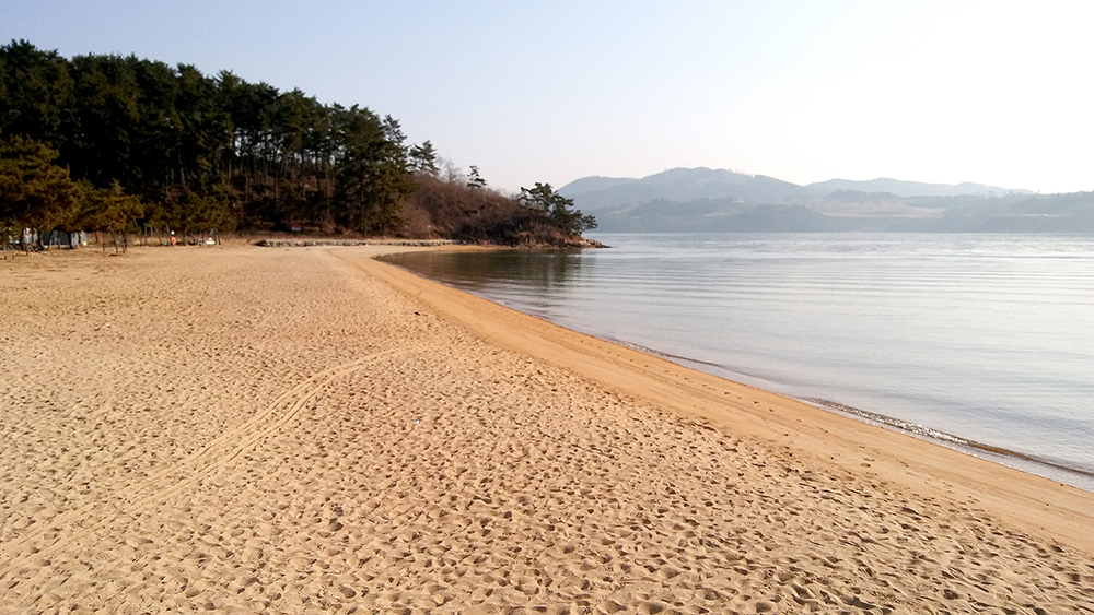 거제도 물안해수욕장