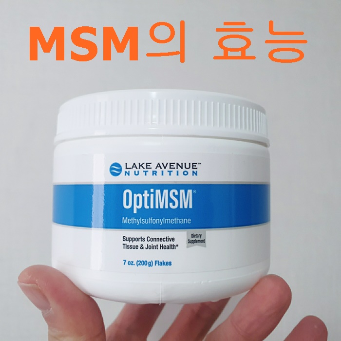  MSM의 효능