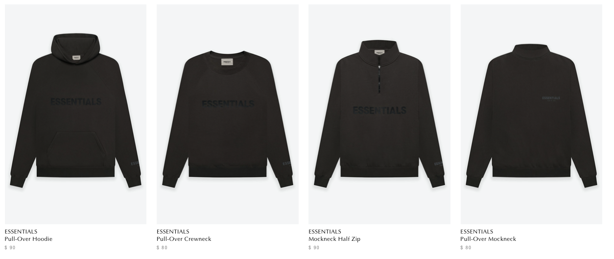  피어오브갓 에센셜 (피오갓에센셜 FEAR OF GOD ESSENTIALS) WEATHERED BLACK 발매 후기