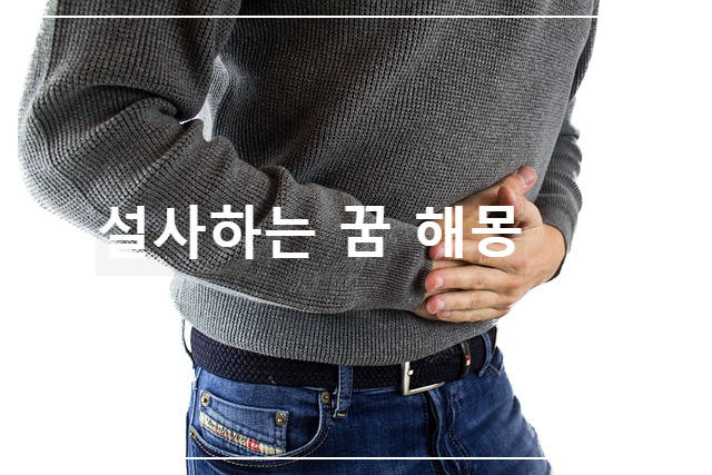  꿈속에서 설사를 하는 상황 별 꿈해몽