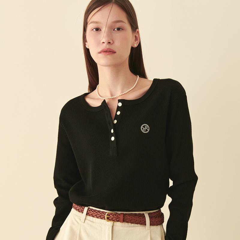 론론 Henryneck Long Sleeve